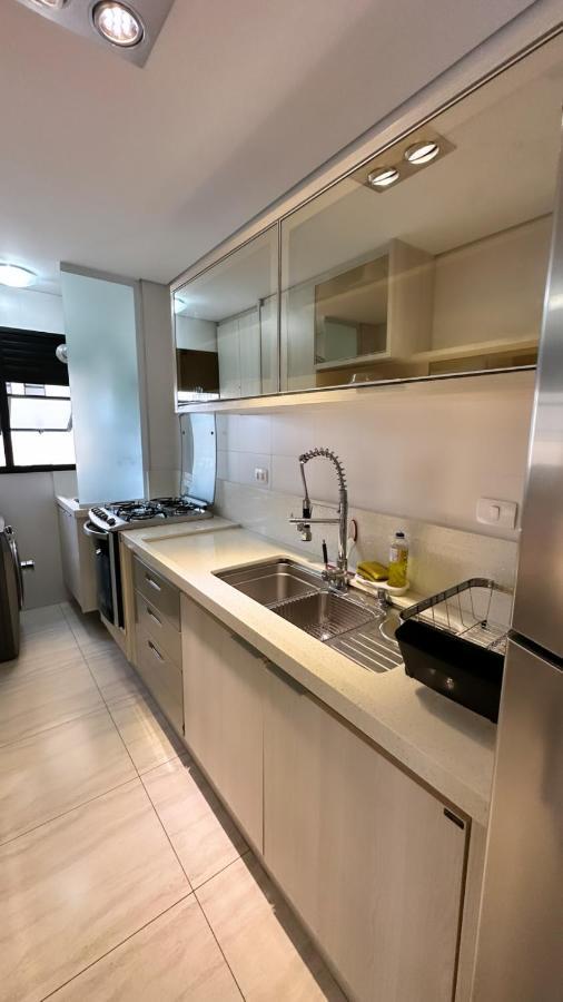 Flat Capitania Varam Guaruja Com Varanda Gourmet Exterior photo